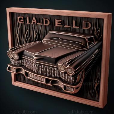 3D модель Cadillac Deville 1961 1964 (STL)
